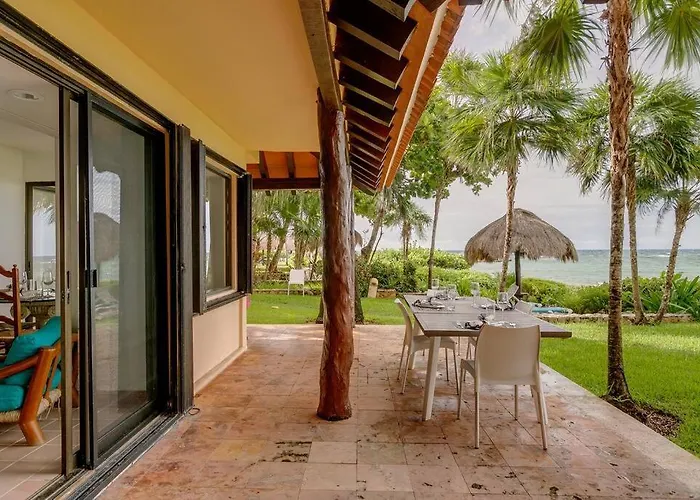 Front 3 Bedroom Cozy 8 Guests Apartamento Puerto Aventuras